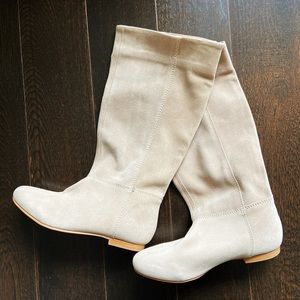 Zara Trf suede boots
